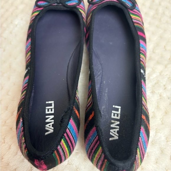 Vaneli “Barr” Multicolored Striped Flats, Women’s 6.5 - Picture 7 of 12